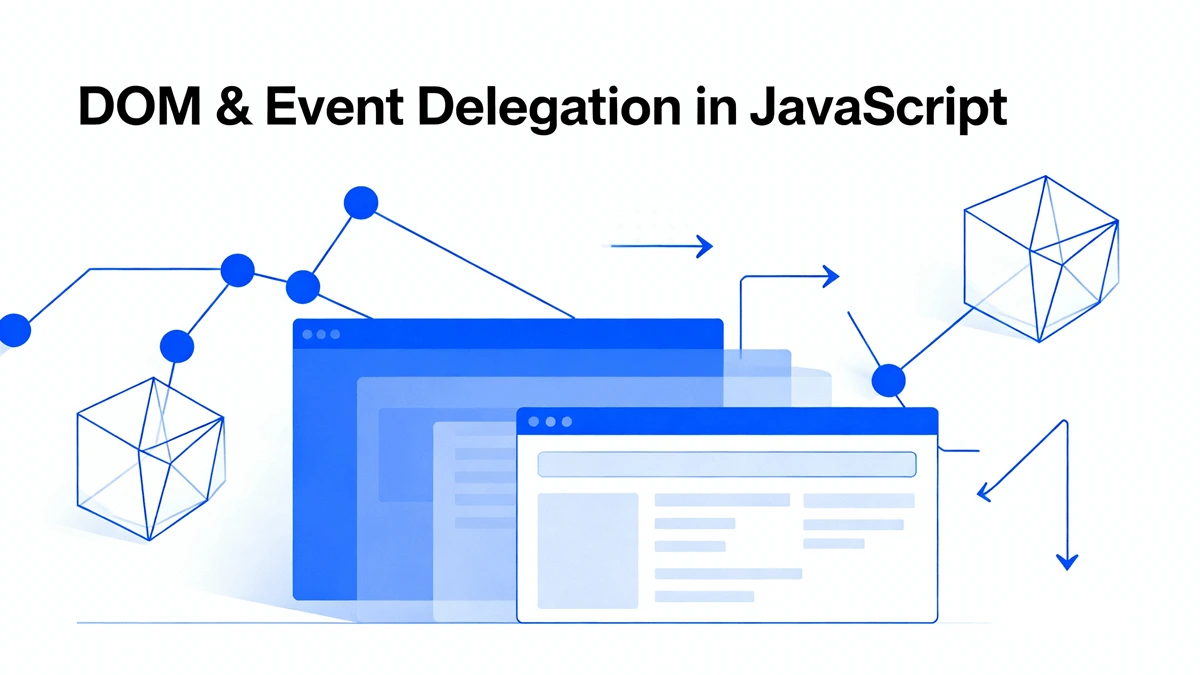 dom and event delegation in javascript dom-and-event-delegation-in-javascript